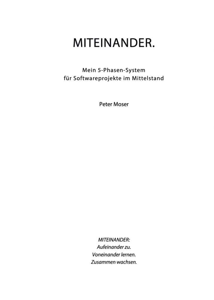 Titel - Vorschau Buch MITEINANDER